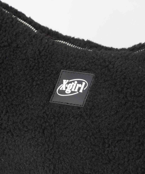 X-girl（エックスガール）の「BOA SHOULDER BAG（ショルダーバッグ・レディース・ブラック/マルチ・ONE SIZE）」の7枚目の写真