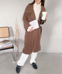 yuue' ( wear ) | ドロップショルダー オーバーサイズコート(チェスターコート)