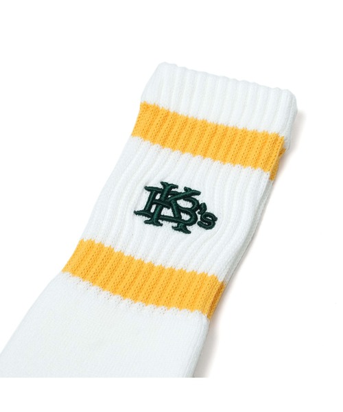 KEBOZ(ケボズ)の「EFG WHITE PILE SOCKS(ソックス/靴下・メンズ・ブラック/ネイビー/ブルー/イエロー/レッド・26-28cm/23-25cm)」の9枚目の写真