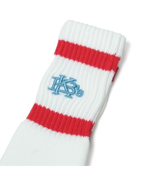KEBOZ(ケボズ)の「EFG WHITE PILE SOCKS(ソックス/靴下・メンズ・ブラック/ネイビー/ブルー/イエロー/レッド・26-28cm/23-25cm)」の10枚目の写真