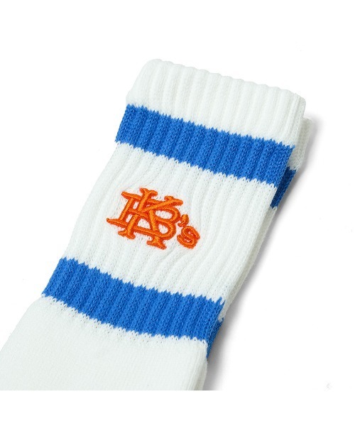 KEBOZ(ケボズ)の「EFG WHITE PILE SOCKS(ソックス/靴下・メンズ・ブラック/ネイビー/ブルー/イエロー/レッド・26-28cm/23-25cm)」の8枚目の写真