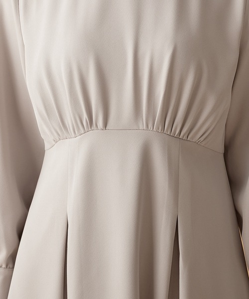 【セール】レース衿付フレアーワンピース（ワンピース）｜alotta（アロッタ）