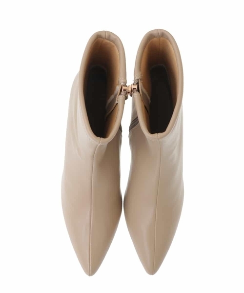 a.v.v（アーヴェヴェ）の「ポインテッドトゥストレッチブーツ（その他シューズ・レディース・ベージュ/ブラック・24.5/23.5/22.5）」の19枚目の写真