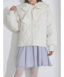 merry jenny | キルトリボンジャケット(ダウンジャケット/コート)