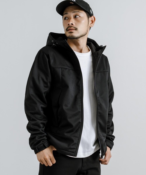 Rocky Monroe(ロッキーモンロー)の「マウンテンパーカー マンパ 防風カットジャケット(マウンテンパーカー・メンズ・ネイビー/ブラック/カーキ・L/LL/M)」の4枚目の写真