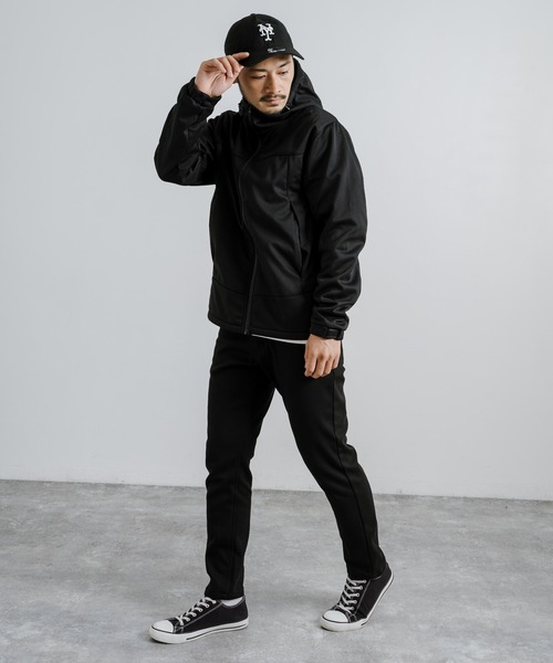 Rocky Monroe(ロッキーモンロー)の「マウンテンパーカー マンパ 防風カットジャケット(マウンテンパーカー・メンズ・ネイビー/ブラック/カーキ・L/LL/M)」の6枚目の写真