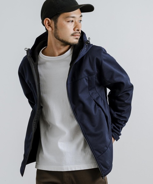Rocky Monroe(ロッキーモンロー)の「マウンテンパーカー マンパ 防風カットジャケット(マウンテンパーカー・メンズ・ネイビー/ブラック/カーキ・L/LL/M)」の12枚目の写真
