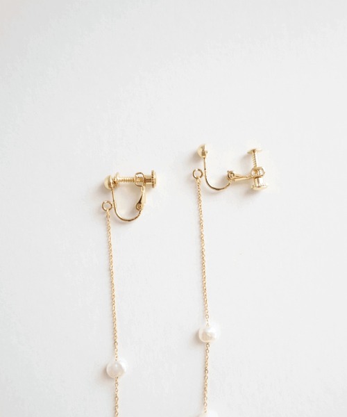 CERCA(チェルカ)の「KAM.accessory/淡水パールロングイヤリング/サージカルステンレス316(イヤリング・レディース・B/A・FREE)」の12枚目の写真