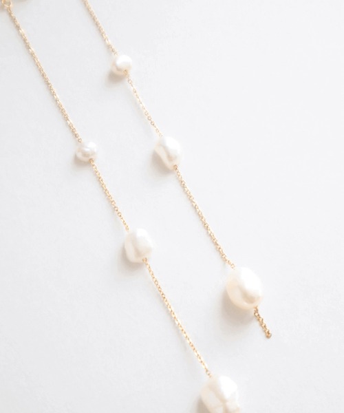 CERCA(チェルカ)の「KAM.accessory/淡水パールロングイヤリング/サージカルステンレス316(イヤリング・レディース・B/A・FREE)」の13枚目の写真