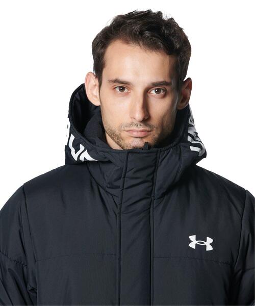 UNDER ARMOUR（アンダーアーマー）の「UAロゴ ロングコート（トレーニング/メンズ）（その他アウター・メンズ・ブラック・M/XXL/L/XL/S）」の6枚目の写真