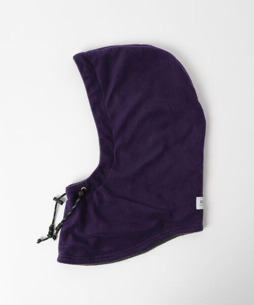 coen（コーエン）の「フリースフーディーバラクラバ（ネックウォーマー/スヌード・メンズ・ブラック/ベージュ/パープル/オフホワイト・FREE）」の17枚目の写真