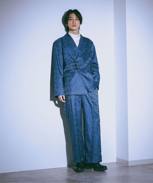 ジャガードパンツ/セットアップ対応（その他パンツ）｜Ellno