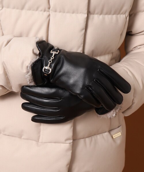 スマホ対応】ラビットファースマートフォングローブ（手袋