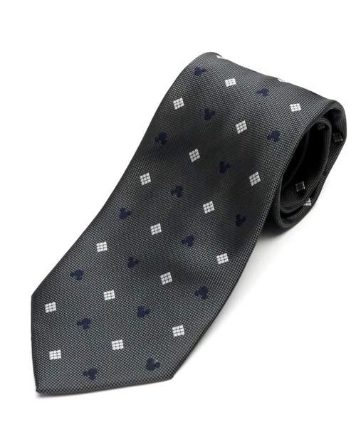 TOKYO SHIRTS（トウキョウシャツ）の「【Disney ディズニー】ビジネス ベーシックネクタイ（ネクタイ・メンズ・ネイビー系2/ネイビー系3/グレー系2/ブルー/ネイビー系1/グレー系/ワイン系/グレー系1/ワイン系1/ブルーグリーン/ネイビー系/ワイン系2・FREE）」の3枚目の写真