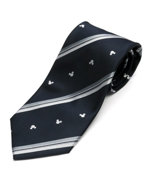 TOKYO SHIRTS（トウキョウシャツ）の「【Disney ディズニー】ビジネス ベーシックネクタイ（ネクタイ・メンズ・ネイビー系2/ネイビー系3/グレー系2/ブルー/ネイビー系1/グレー系/ワイン系/グレー系1/ワイン系1/ブルーグリーン/ネイビー系/ワイン系2・FREE）」の6枚目の写真