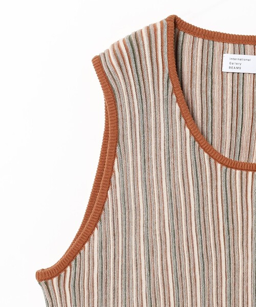 International Gallery BEAMS（インターナショナルギャラリービームス）の「IG / マルチカラー ニットタンク（ベスト・メンズ・その他・LARGE/MEDIUM）」の12枚目の写真