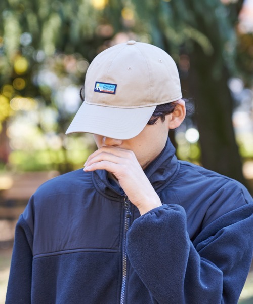 Franklin Climbing（フランクリンクライミング）の「【ESSENTIAL】ツイルラベル６パネルCAP（キャップ・メンズ・ブラック/カーキ/ベージュ・FREE）」の17枚目の写真