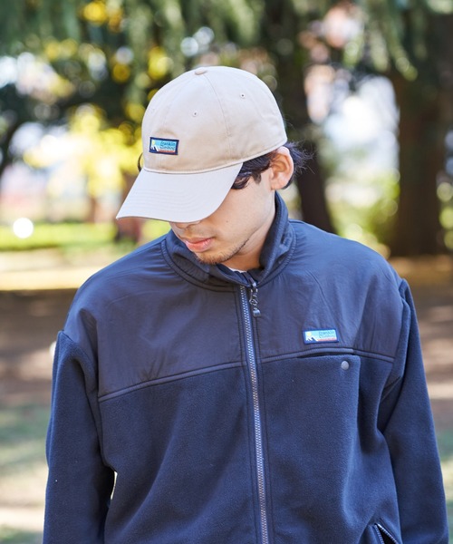 Franklin Climbing（フランクリンクライミング）の「【ESSENTIAL】ツイルラベル６パネルCAP（キャップ・メンズ・ブラック/カーキ/ベージュ・FREE）」の18枚目の写真