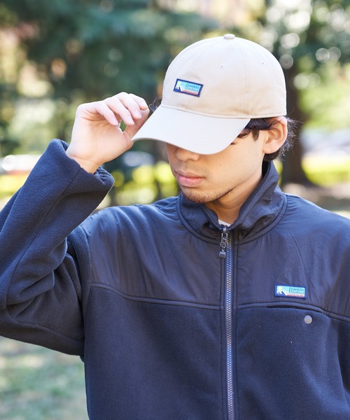 Franklin Climbing（フランクリンクライミング）の「【ESSENTIAL】ツイルラベル６パネルCAP（キャップ・メンズ・ブラック/カーキ/ベージュ・FREE）」の19枚目の写真