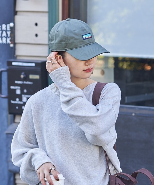 Franklin Climbing（フランクリンクライミング）の「【ESSENTIAL】ツイルラベル６パネルCAP（キャップ・メンズ・ブラック/カーキ/ベージュ・FREE）」の14枚目の写真