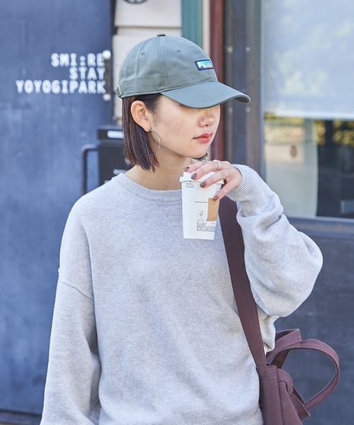 Franklin Climbing（フランクリンクライミング）の「【ESSENTIAL】ツイルラベル６パネルCAP（キャップ・メンズ・ブラック/カーキ/ベージュ・FREE）」の15枚目の写真