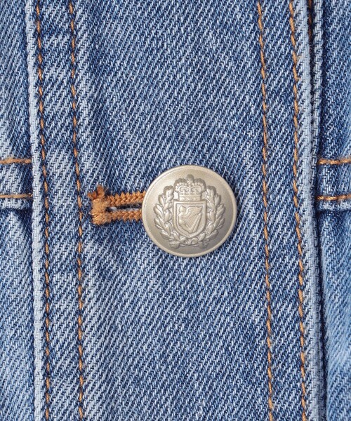 GRACE CONTINENTAL（グレースコンチネンタル）の「メタル釦デニムジャケット（デニムジャケット・レディース・インディゴブルー/ホワイト・36）」の13枚目の写真