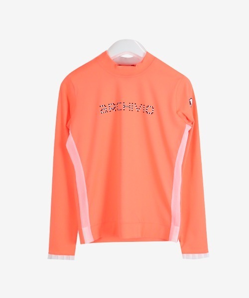 archivio（アルチビオ）の「<LADIES>部分メッシュ長袖プルオーバー【2024年春夏】（Tシャツ/カットソー・レディース・ブラック/イエロー/オレンジ/ホワイト・L/M/S）」の13枚目の写真