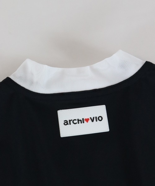 archivio（アルチビオ）の「<LADIES>部分メッシュ長袖プルオーバー【2024年春夏】（Tシャツ/カットソー・レディース・ブラック/イエロー/オレンジ/ホワイト・L/M/S）」の11枚目の写真