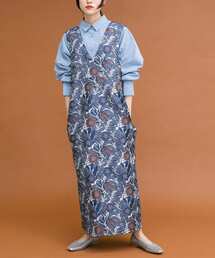 KBF | 『WEB/一部店舗限定』ジャガードIラインワンピース(ワンピース)