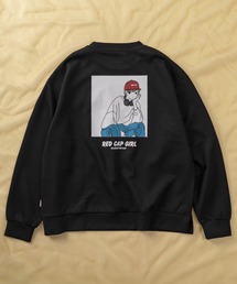 【70】【RCG】ダンボールニット バックプリント スウェット