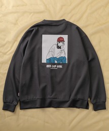 【70】【RCG】ダンボールニット バックプリント スウェット