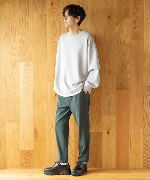 LAKOLE(ラコレ)の「スエードレイヤープルオーバー2 / 990124(その他トップス・メンズ・ライトグレー/ピンク/グリーン/アイボリー・SMALL/MEDIUM/LARGE/X-LARGE)」の14枚目の写真