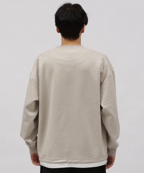 LAKOLE(ラコレ)の「スエードレイヤープルオーバー2 / 990124(その他トップス・メンズ・ライトグレー/ピンク/グリーン/アイボリー・SMALL/MEDIUM/LARGE/X-LARGE)」の20枚目の写真