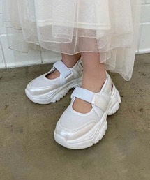 one after another NICE CLAUP | バックストラップスニーカー(スニーカー)