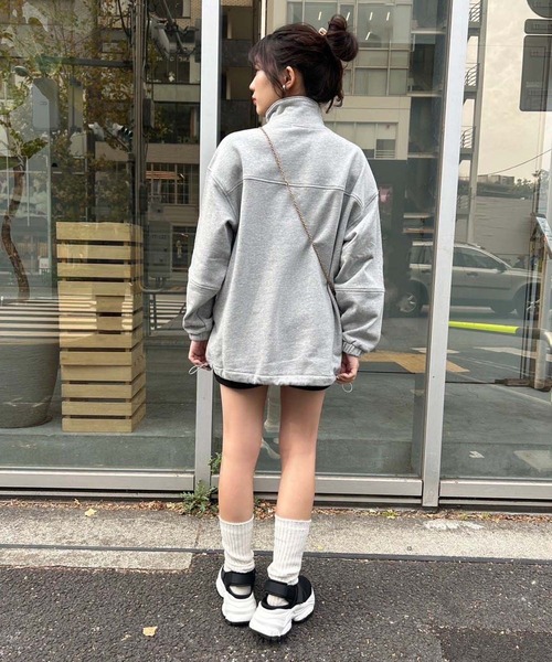 one after another NICE CLAUP（ワンアフターアナザーナイスクラップ）の「バックストラップスニーカー（スニーカー・レディース・ブラック/ホワイト・S/M/L/LL）」の17枚目の写真