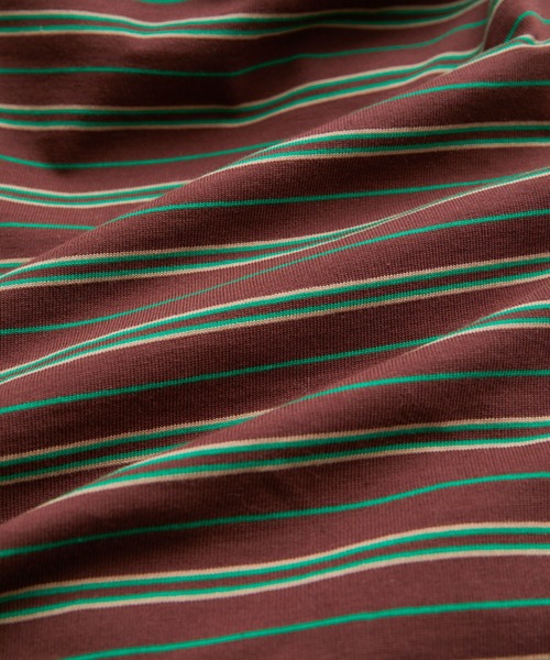VIS(ビス)の「マルチボーダーオフショルトップス(Tシャツ/カットソー・レディース・レッド系その他4/ホワイト系その他5・FREE)」の21枚目の写真