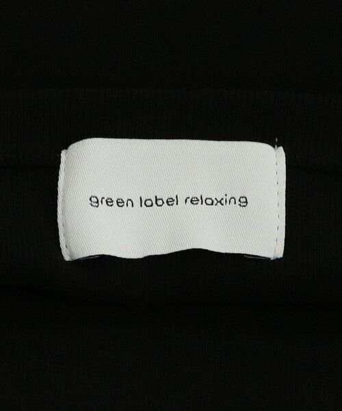 green label relaxing（グリーンレーベルリラクシング）の「TINY タイニー ニット ベアタンクトップ -ウォッシャブル・接触冷感-（タンクトップ・レディース・ブラック/オリーブ/オフホワイト・FREE）」の22枚目の写真