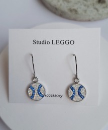 Studio LEGGO/野球ボールピアス