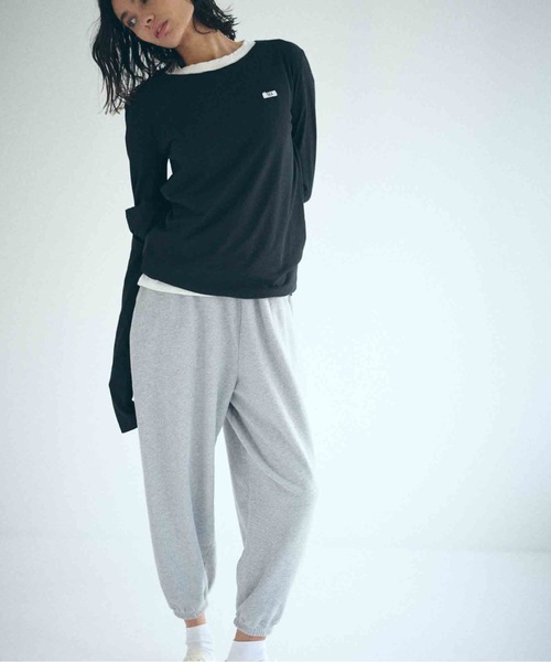 SEA（シー）の「ヴィンテージコットン L/S TEE（Tシャツ/カットソー・レディース・ベージュ/ホワイト/ブラック/グレー・ONE SIZE）」の4枚目の写真