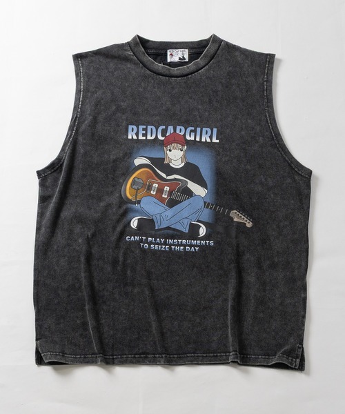 Red Cap Girl(レッドキャプガール)の「【a-r】〔Red Cap Girl/レッドキャップガール〕スノーウォッシュ ヴィンテージ加工イラスト ルーズサイズ ノースリーブ(タンクトップ・メンズ・ブラック系その他2/ブラック系その他/ブラック系その他3/ブラック系その他4/ベージュ系その他/ベージュ系その他2/ベージュ系その他4/ベージュ系その他3/ピンク系2/ブラウン系1/ピンク系1/ブラック系2/ブラウン系2/ブラック系1・LARGE/MEDIUM/X-LARGE)」の20枚目の写真