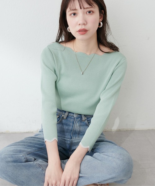 nagonstans 鮮やかニット 美品 nagonstans (Women)のニット・セーター | レディース | 三越
