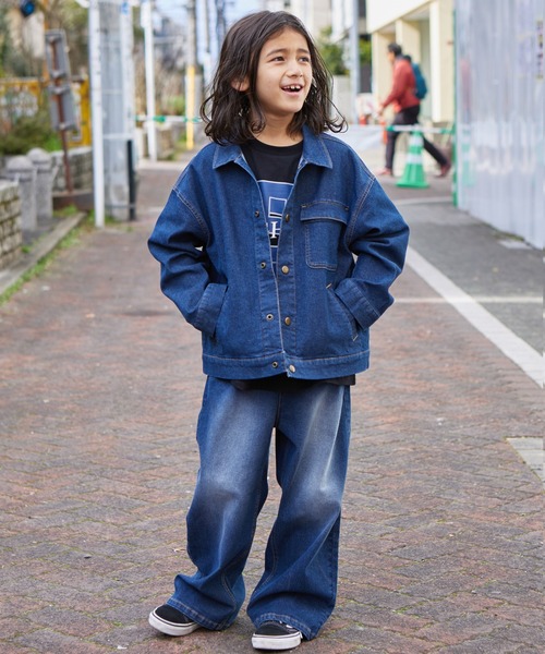 PAIRMANON STREET】ワーク デザイン オーバーダイ デニム