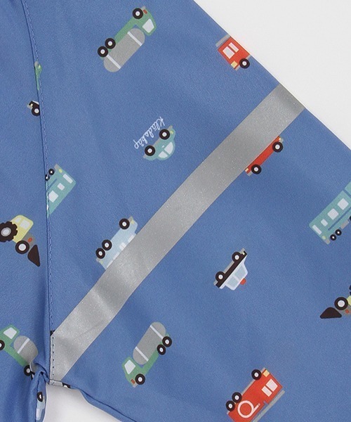 kladskap（クレードスコープ）の「総柄レインコート（レインコート/ポンチョ・キッズ・イエロー/ブルーグレー・L/M）」の6枚目の写真