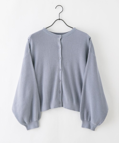 fort point（フォーポイント）の「【FORT POINT/フォートポイント】2WAYドルマンカーディガン（カーディガン/ボレロ・レディース・オフホワイト/クリアブルー/イエロー/ネイビー・MEDIUM）」の11枚目の写真