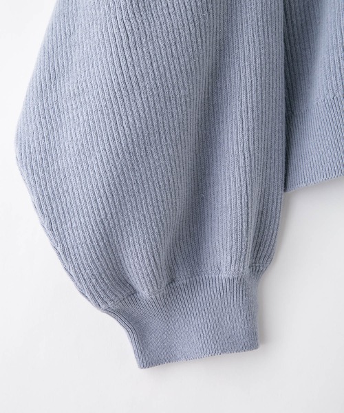 fort point（フォーポイント）の「【FORT POINT/フォートポイント】2WAYドルマンカーディガン（カーディガン/ボレロ・レディース・オフホワイト/クリアブルー/イエロー/ネイビー・MEDIUM）」の7枚目の写真