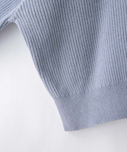 fort point（フォーポイント）の「【FORT POINT/フォートポイント】2WAYドルマンカーディガン（カーディガン/ボレロ・レディース・オフホワイト/クリアブルー/イエロー/ネイビー・MEDIUM）」の6枚目の写真