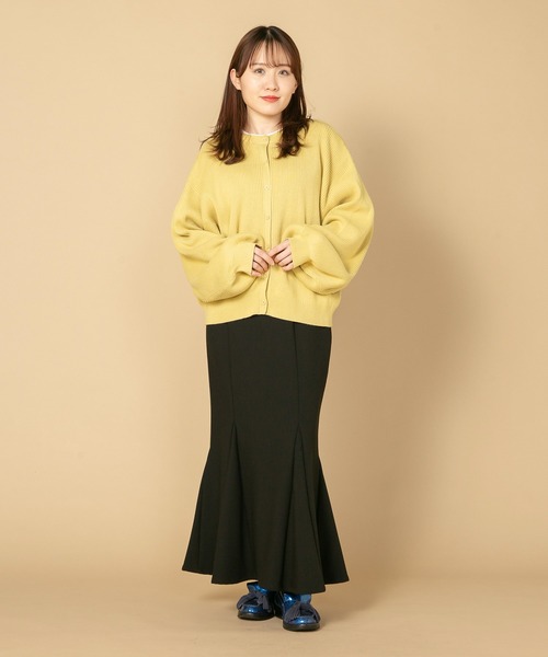 fort point（フォーポイント）の「【FORT POINT/フォートポイント】2WAYドルマンカーディガン（カーディガン/ボレロ・レディース・オフホワイト/クリアブルー/イエロー/ネイビー・MEDIUM）」の15枚目の写真