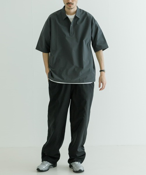 URBAN RESEARCH（アーバンリサーチ）の「『XLサイズあり』『撥水』SOLOTEX STRETCH ポロシャツ（ポロシャツ・メンズ・グレー系その他/ブラック/チャコールグレー・MEDIUM/LARGE/X-LARGE）」の13枚目の写真