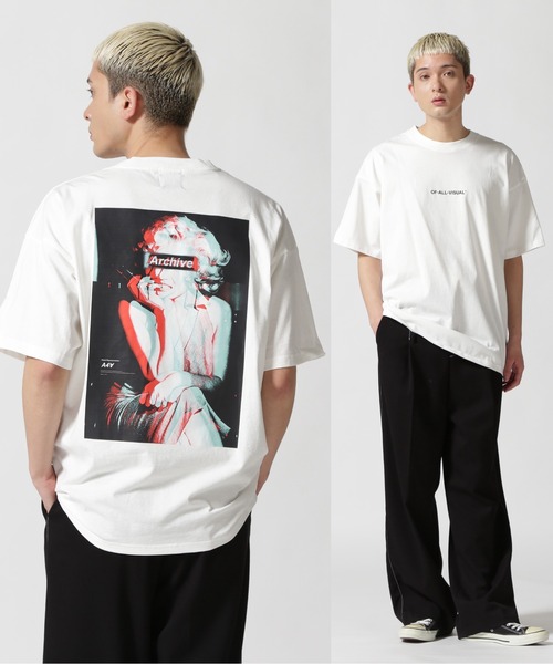 WEB&DEPOT限定】/A4A/エーフォーエー/MONROE s/s TEE（Tシャツ