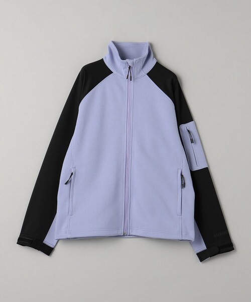 MARMOT CAPITAL（マーモットキャピタル）の「＜MARMOT CAPITAL＞フルジップ スウェット シャツ（スウェット・レディース・ライラック/ブラック・S）」の2枚目の写真